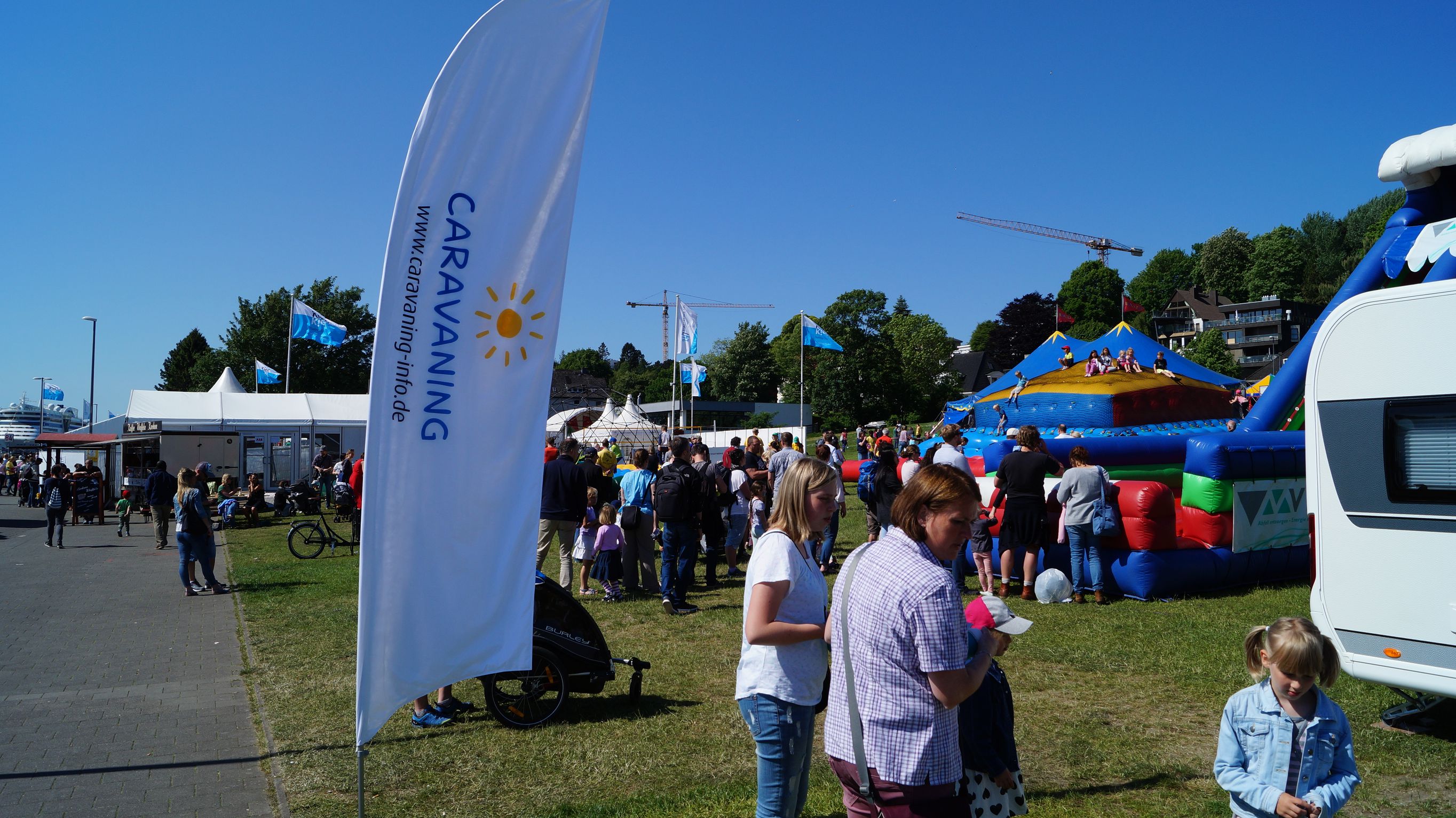 Kids Event In Kiel Under The Motto Caravaning For Kids